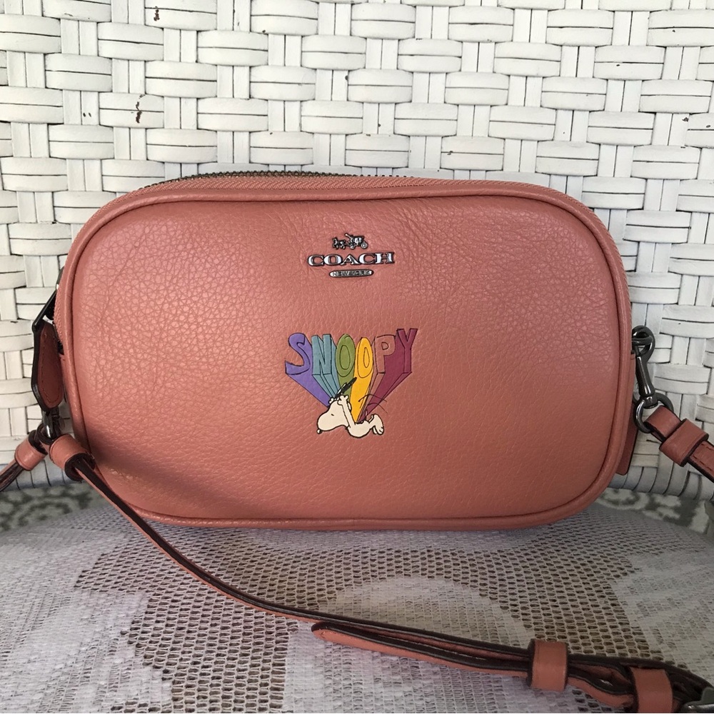 Coach Snoopy Leather Crossbody